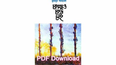 Photo of কোথাও কেউ নেই pdf – Kothao Keu Nei PDF by Humayun Ahmed