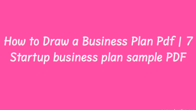Photo of How to Draw a Business Plan Pdf | 7 Startup business plan sample PDF