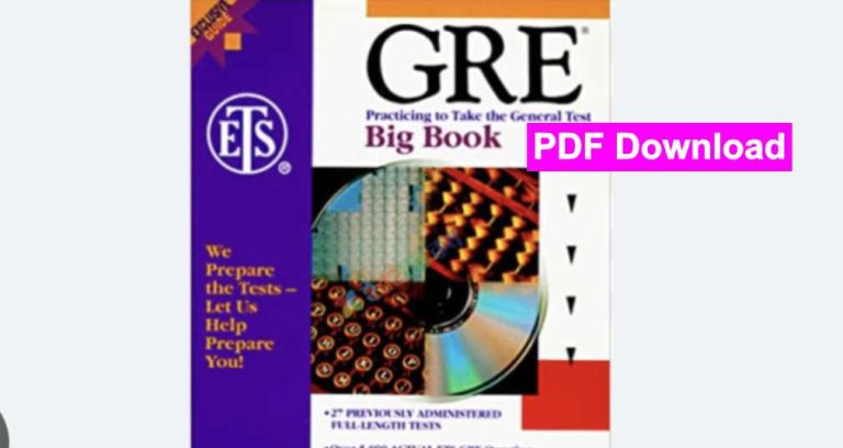 GRE Big Book Bangla Pdf Download (Ebook list)